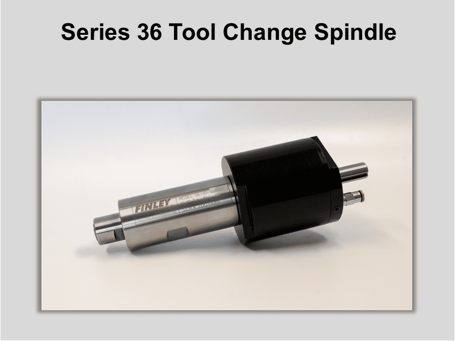 36mm spindle with automatic tool changer